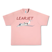 Salmon learjet airplane flying pilot long sleeve t shirt Urban Heavy Tee - ArtChic