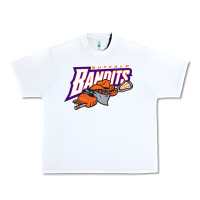 White the lacrosse buffalo bandits Urban Heavy Tee - ArtChic