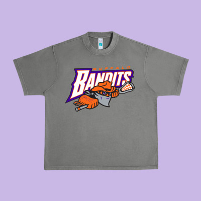 The Lacrosse Buffalo Bandits Urban Heavy Tee Designed By Artchic