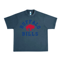 Midnight Navy vintage distressed bill Urban Heavy Tee - ArtChic