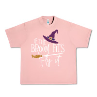 Salmon if the broom fit fly it Urban Heavy Tee - ArtChic