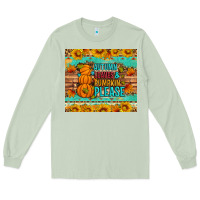 Matcha Autumn leaves and pumpkin please Long Sleeve Tee - Artiststas