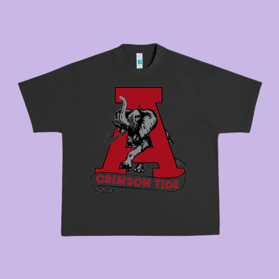 Alabama Roll Tide Urban Heavy Tee Designed By Artchic