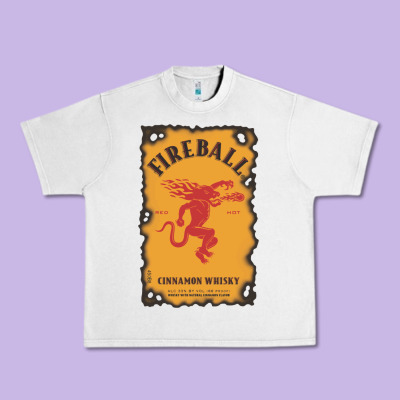 Fireball Cinnamon Whisky Urban Heavy Tee Designed By Artchic