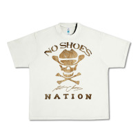 Pistachio Shoes nation no shoes nation no shoes nation no shoes nation Urban Heavy Tee - ArtChic