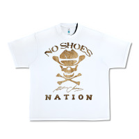 White Shoes nation no shoes nation no shoes nation no shoes nation Urban Heavy Tee - ArtChic