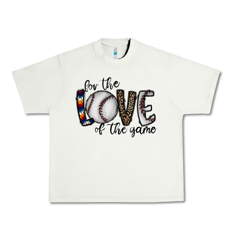 For The Love Of The Game Baseball Urban Heavy Tee by CowhideDigitalArt | Teevron