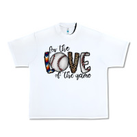 White for the love of the game baseball Urban Heavy Tee - CowhideDigitalArt