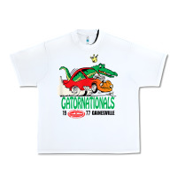 White nhra 1977 gatornationals t shirt t shirt Urban Heavy Tee - ArtChic