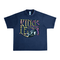 Navy kings of leons Urban Heavy Tee - ArtChic