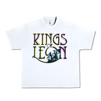 White kings of leons Urban Heavy Tee - ArtChic