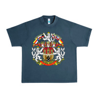 Midnight Navy praha prague czech republic coat of arms ex czechoslovakia t shirt Urban Heavy Tee - ArtChic