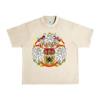 Sandshell praha prague czech republic coat of arms ex czechoslovakia t shirt Urban Heavy Tee - ArtChic