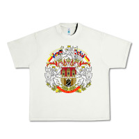 Pistachio praha prague czech republic coat of arms ex czechoslovakia t shirt Urban Heavy Tee - ArtChic