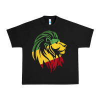 Black Lion of Judah Reggae, Rasta, Ethiopia Jamaican Roots Urban Heavy Tee - ArtChic