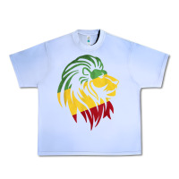Grape Ice Lion of Judah Reggae, Rasta, Ethiopia Jamaican Roots Urban Heavy Tee - ArtChic