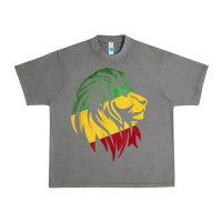 Tornado Lion of Judah Reggae, Rasta, Ethiopia Jamaican Roots Urban Heavy Tee - ArtChic