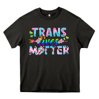 Asphalt Western LGBTQ+ Trans Lives Matter Heavy Core Tee - BundleAndBundleShop