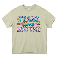 Mossy Western LGBTQ+ Trans Lives Matter Heavy Core Tee - BundleAndBundleShop