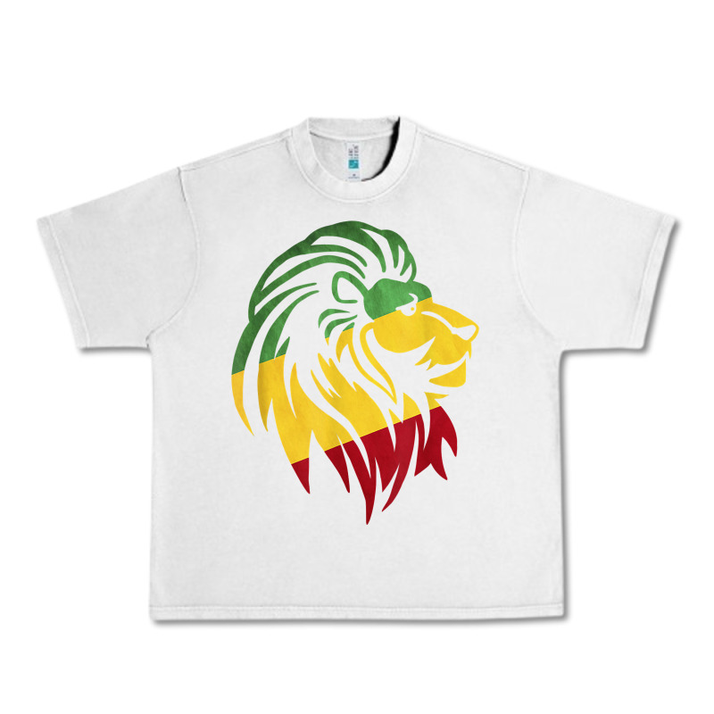 Lion Of Judah Reggae, Rasta, Ethiopia Jamaican Roots Urban Heavy Tee by ArtChic | Teevron