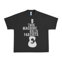 Pigment Black This Machine Kills Fascists Urban Heavy Tee - ArtChic