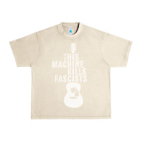 Sandshell This Machine Kills Fascists Urban Heavy Tee - ArtChic
