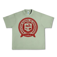 Oil Green macgyver school of engineering Urban Heavy Tee - ArtChic