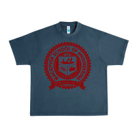 Midnight Navy macgyver school of engineering Urban Heavy Tee - ArtChic
