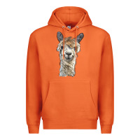 Carrot alpaca Premium Hoodie - BarkalooDesign
