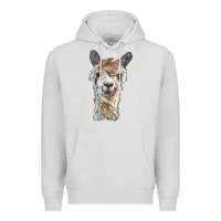 Dove Grey alpaca Premium Hoodie - BarkalooDesign