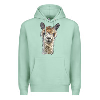 Seafoam alpaca Premium Hoodie - BarkalooDesign