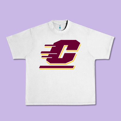 The Central Michigan Of Chippewas Urban Heavy Tee Designed By Artchic