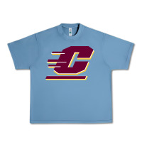 Pebble Blue The central michigan of chippewas Urban Heavy Tee - ArtChic