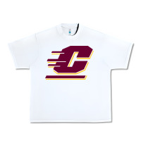 White The central michigan of chippewas Urban Heavy Tee - ArtChic
