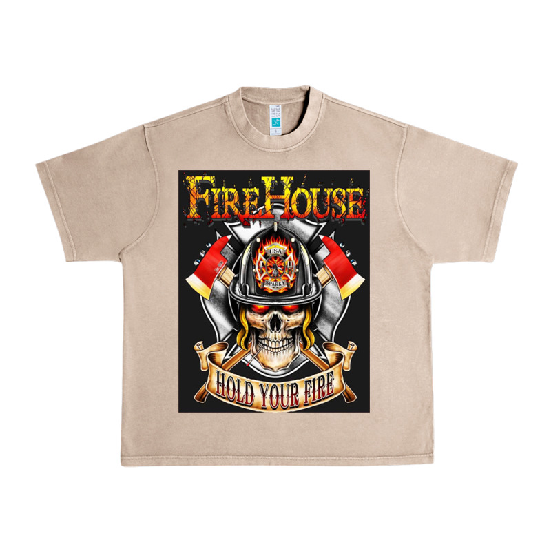 Firehouse Rock Love Urban Heavy Tee by ArtChic | Teevron