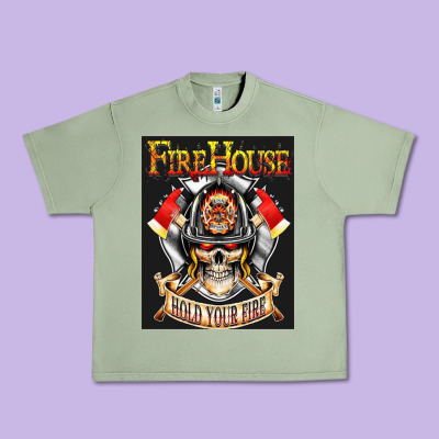 Firehouse Rock Love Urban Heavy Tee Designed By Artchic