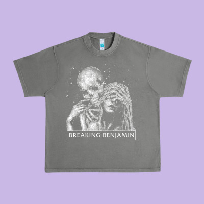 Breaking Benjamin 3 Urban Heavy Tee Designed By Artchic