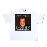 White engelbert humperdinck Urban Heavy Tee - ArtChic