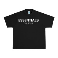 Black fear of god essentials Urban Heavy Tee - ArtChic