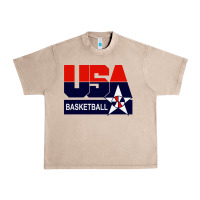 French Oak usa basketball Urban Heavy Tee - ArtChic