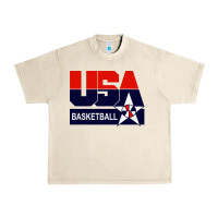 Usa Basketball Urban Heavy Tee | Teevron