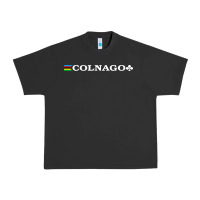 Pigment Black Colnago Bicycling Bike Urban Heavy Tee - ArtChic