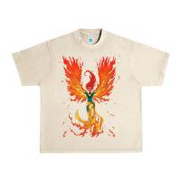 Sandshell X-Men Jean Grey Phoenix Cosmic Flames Urban Heavy Tee - ArtChic