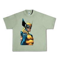 Oil Green wolverine 3 Urban Heavy Tee - ArtChic
