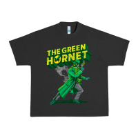 Pigment Black the vintage green hornet Urban Heavy Tee - ArtChic