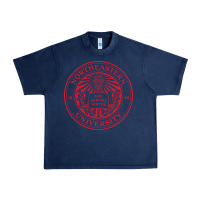 Navy Northeastern University Urban Heavy Tee - ArtChic