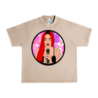 French Oak red hair girl singing Urban Heavy Tee - ArtChic
