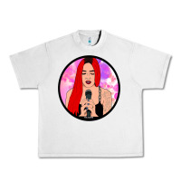 Lunar Rock red hair girl singing Urban Heavy Tee - ArtChic