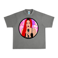 Tornado red hair girl singing Urban Heavy Tee - ArtChic