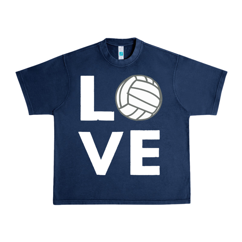 Girls Love Volleyball Urban Heavy Tee by ArtChic | Teevron